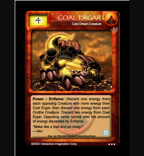 Coal Ergar - Foil